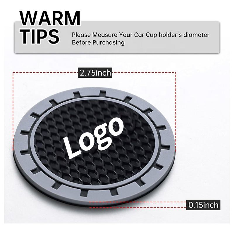 KLNT FHD061 Universal Car Cup Holder Coaster - Premium Car Interior Accessories